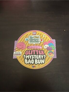 RMS Glitter Mystery Bao Bun Toy- Purple dumpling
